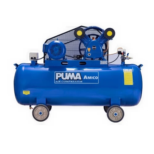 Máy Nén Khí Dây Đai Puma Amico 3Hp 120L V-0.25/8