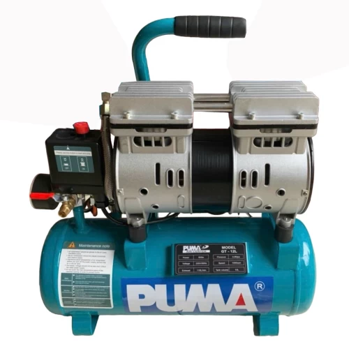 Máy Nén Khí Không Dầu Giảm Âm 1Hp 12L Puma GT-12L