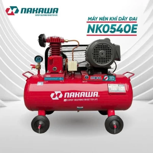 Máy Nén Khí Dây Đai 375W 40L NAKAWA NK0540E