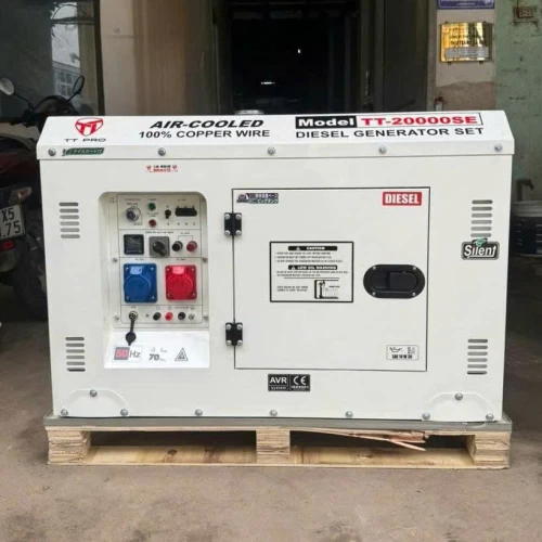 Máy Phát Điện Chạy Dầu 12Kw TTPRO TT-20000SE 220V/380V