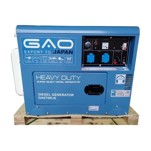 Máy Phát Điện Chạy Dầu 5Kw GAO GA6700LN