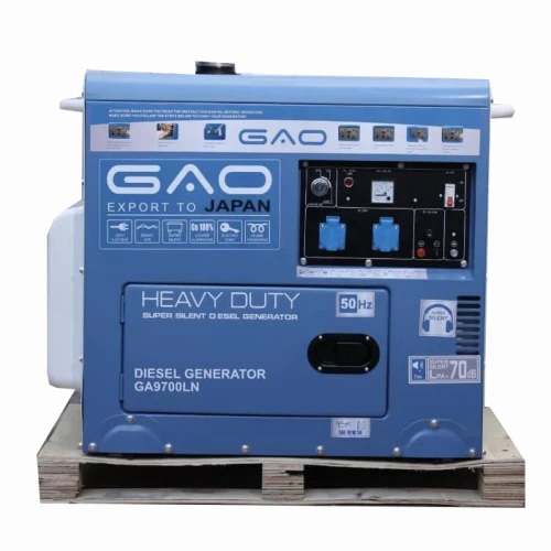 Máy Phát Điện Chạy Dầu 6Kw GAO GA9700LN