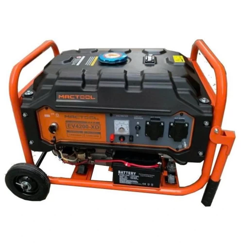 Máy Phát Điện Chạy Xăng 3KW Mactool EV4200-XD Đề Nổ