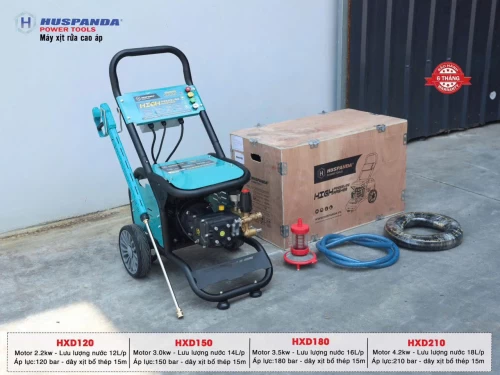 Máy Rửa Xe Cao Áp Huspanda HXD210 (4.2KW - 220V)