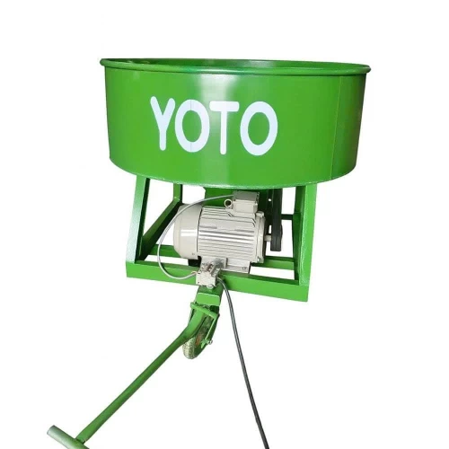 Máy trộn bê tông cưỡng bức bánh răng YOTO không động cơ 250 lít