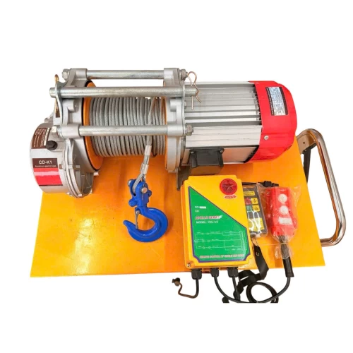 Tời nâng vỏ nhôm CD-K1(220V) 750-1500kg-30m